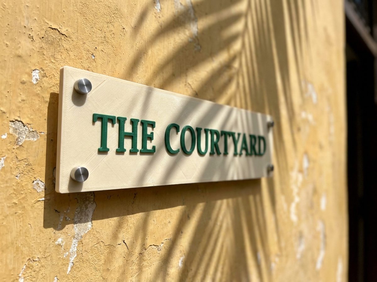Wayfinding & pool sign (ASA)
